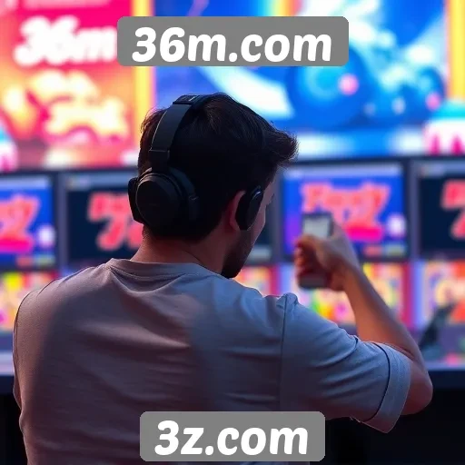 Experiência do usuário no site de jogos 36m.com